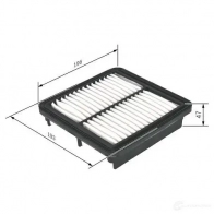 Воздушный фильтр BOSCH 370189 f026400352 4047025243919 Y DZ9T - Изображение 4