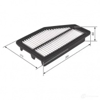 Воздушный фильтр BOSCH S 0295 370144 f026400295 FKMZ8 - Изображение 5