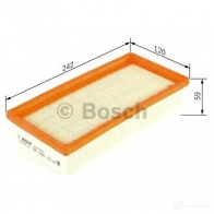 Воздушный фильтр BOSCH S 0510 370286 f026400510 36YYBZ - Изображение 4