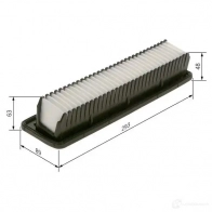 Воздушный фильтр BOSCH f026400416 S 0416 CU7M6 1425137297 - Изображение 3