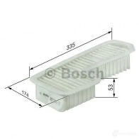 Воздушный фильтр BOSCH S01 58 370014 f026400158 D2BUUK8 - Изображение 5