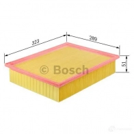 Воздушный фильтр BOSCH 348854 O42NK 1457429781 S 9781 - Изображение 5