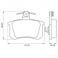 Воздушный фильтр BOSCH S 0057 f026400057 2JQBJ 369919 - Изображение 8