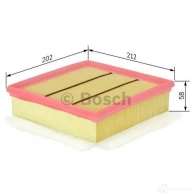 Воздушный фильтр BOSCH 369911 f026400049 S 0049 R2FXFO1 - Изображение 3