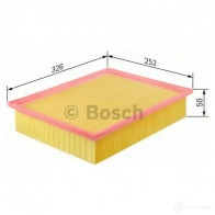 Воздушный фильтр BOSCH 1457433578 349263 S 3578 XVI2T6P - Изображение 4