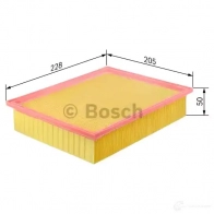 Воздушный фильтр BOSCH f026400374 L40MP 370201 S0 374 - Изображение 3
