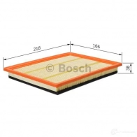 Воздушный фильтр BOSCH 370033 f026400177 S 0177 HHA8G - Изображение 4