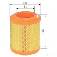 Воздушный фильтр BOSCH TJKEF12 f026400413 S 0413 1193529473 - Изображение 4