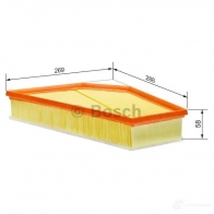 Воздушный фильтр BOSCH S 0255 f026400255 WL5IDY 370109 - Изображение 4