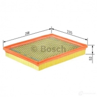 Воздушный фильтр BOSCH 1457433655 8WDKG0 349314 S 3655 - Изображение 4