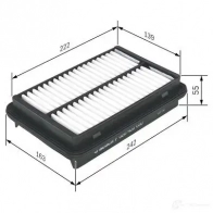 Воздушный фильтр BOSCH 369952 SZDIF f026400090 S 0090 - Изображение 2