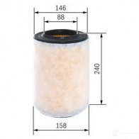 Воздушный фильтр BOSCH 370147 EW13TJ S 0298 f026400298 - Изображение 8