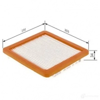 Воздушный фильтр BOSCH S 0548 f026400548 Nissan Note 399NR6A