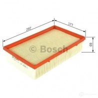 Воздушный фильтр BOSCH 0PM6B6A 370136 S02 87 f026400287 - Изображение 4