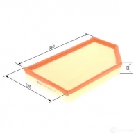 Воздушный фильтр BOSCH f026400513 S 0513 QG7MX 1193529554 - Изображение 4