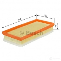 Воздушный фильтр BOSCH S015 0 370007 OOH8A6N f026400150 - Изображение 5