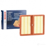 Воздушный фильтр BOSCH 1425137309 f026400611 HBMUS S 0611 - Изображение 2