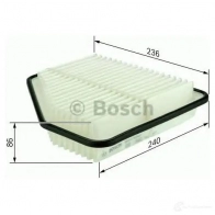 Воздушный фильтр BOSCH S 0176 370032 7OX9Y f026400176 - Изображение 3