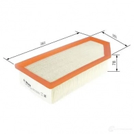 Воздушный фильтр BOSCH S052 0 3QBYDR f026400520 370292 - Изображение 4