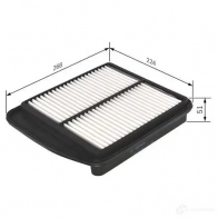 Воздушный фильтр BOSCH HRH4KVS f026400293 S 0293 370142 - Изображение 4