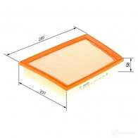 Воздушный фильтр BOSCH f026400360 1424616139 S 0360 GPT5BPB - Изображение 9