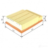 Воздушный фильтр BOSCH f026400437 S 0437 370235 GWFDI8 - Изображение 3