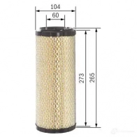 Фильтр воздушный BOSCH 370162 F026400319 S0319 S 0319 - Изображение 5