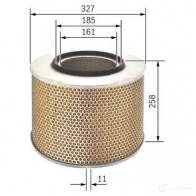 Воздушный фильтр BOSCH 1436743247 7KF4X 00 1457429779 - Изображение 4