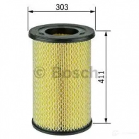 Воздушный фильтр BOSCH S 0117 TMX5O 369976 f026400117 - Изображение 4