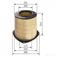 Воздушный фильтр BOSCH 370062 f026400207 JR20SO S 0207 - Изображение 1