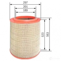Воздушный фильтр BOSCH f026400552 S 0552 1193529588 VE6MHCR - Изображение 4