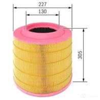 Воздушный фильтр BOSCH S 0209 6KCX9 f026400209 370063 - Изображение 4