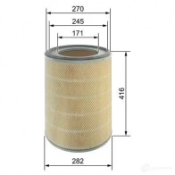 Воздушный фильтр BOSCH S94 WE 1437240910 09864b0047 - Изображение 6