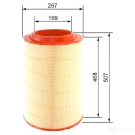 Воздушный фильтр BOSCH N1EW7G R 09864b0006 1437240912 - Изображение 6