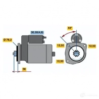 Воздушный фильтр BOSCH S 9842 12BXLL 1457429842 348885