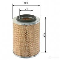 Воздушный фильтр BOSCH RZ0JI 1457433702 349335 S 3702 - Изображение 2