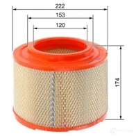 Воздушный фильтр BOSCH 1437240901 GAGK Y 09864b0013 - Изображение 6