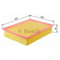 Воздушный фильтр BOSCH ZR4QYC S 2172 349010 1457432172 - Изображение 4
