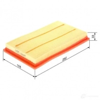 Воздушный фильтр BOSCH 09864b0034 JKG 3VR 1437240869 - Изображение 6