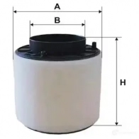 Воздушный фильтр BOSCH 370132 f026400283 7NER9 S 0283 - Изображение 2