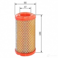 Воздушный фильтр BOSCH f026400371 S 0371 370198 ZZHGT - Изображение 2