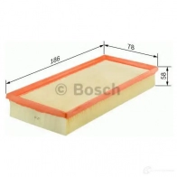 Воздушный фильтр BOSCH 349077 S 3078 G2UWWYL 1457433078 - Изображение 3