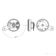 Пневматический звуковой сигнал BOSCH 1438217384 W9JI XPU 6033fb4106