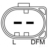 Генератор BOSCH 0986044460 MZVDH 44 46 Audi A4 (B6) 2 Универсал 1.9 Tdi 101 л.с. 2001 – 2004