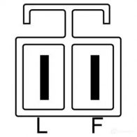 Генератор BOSCH WPRDY9H 333553 84 15 0986084150 - Изображение 2