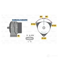 Генератор BOSCH EEOLK NCB2 (>) 28V 40/100A 0124655023 305690 - Изображение 7