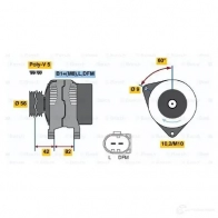 Генератор BOSCH 305324 7BEI345 0124325017 KCB1 (>) 14V 50/90A - Изображение 6