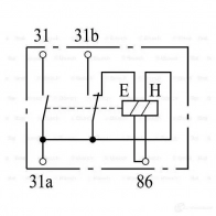 Реле аккумулятора BOSCH 324335 3165142737676 AF1 90 0333301007 - Изображение 4