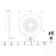Тормозной диск BOSCH 1193479283 0986479b78 E1 90 R - 02C0100/0477 BD2079 - Изображение 9