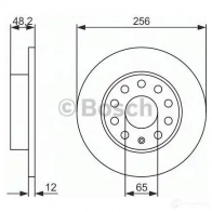 Тормозной диск BOSCH 339431 L2SZIZ 0986479155 B D986 - Изображение 5